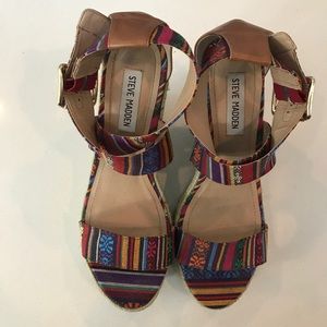 Steve Madden P-Sandal Size 8 1/2 like new